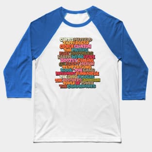Funk Odyssey: Legends of the Groove Baseball T-Shirt